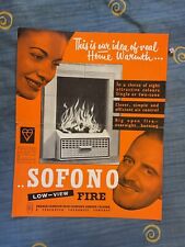 Sofono open fire for sale  WALSALL