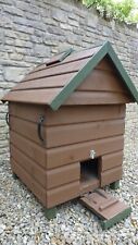 Used, Wooden Chicken, rabbit, guinea pig, duck house coop hutch built in stand for sale  CHIPPENHAM