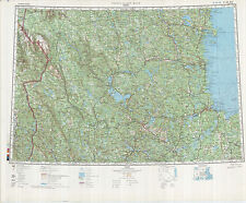 Russian Soviet Military Topographic Maps - GAVLE (Sweden),1:500 000, ed.1980 til salg  Sendes til Denmark