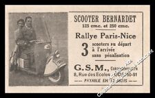 Publicité scooter bernardet d'occasion  Villeneuve-l'Archevêque