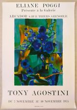 Tony agostini affiche d'occasion  Les Lilas