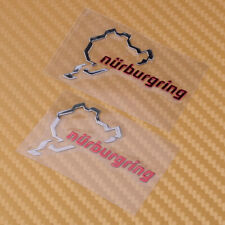 2pcs nurburgring emblem for sale  Shipping to Ireland