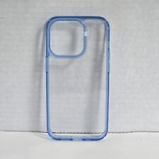 Funda para teléfono celular para iPhone 14 Pro 6.1" azul ultra transparente ajuste delgado poliuretano termoplástico, usado segunda mano  Embacar hacia Argentina