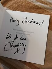 Signed christmas card for sale  LEICESTER