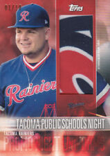 Tacoma Rainiers 2018 Topps Pro Debut Red Promo Night Relic Card #PNR-PSN 1/10 for sale  Muscatine