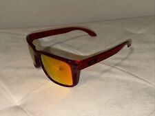 Óculos de Sol Oakley 0OO9244 Holbrook Asiático Retangular - Armação Vermelha comprar usado  Enviando para Brazil