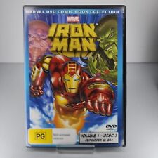 Homem de Ferro: Vol 1: Disco 3 episódios 18-26 Marvel DVD, 2009 quadrinhos infantis de desenho animado, usado comprar usado  Enviando para Brazil