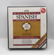 Barrons Mastering espanhol 12 programa cassete nível um com livro comprar usado  Enviando para Brazil