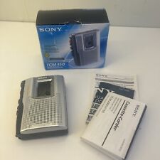 Sony TCM 150 Compact Cassette Voice Recorder Dictaphone + Original Box TCM-150 for sale  Shipping to South Africa