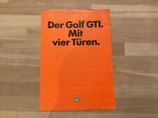 Golf 1 prospekt gebraucht kaufen  Düsseldorf