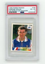 Adesivos PSA 4 1998 Panini França #164 Zinedine Zidane '98 Copa do Mundo comprar usado  Enviando para Brazil