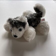 AURORA World Mini 7" SIBERIAN HUSKY Puppy Dog Plush Stuffed Bean Bag Toy for sale  Shipping to Canada