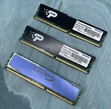 Lote Surtido de 3 Memorias 8GB + 4GB Ram DDR4 Patriot/Kingston HyperX Blu Probado segunda mano  Embacar hacia Argentina