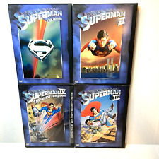 Usado, 4 filmes originais do Superman DVD 1, 2, 3 e 4 baratos FRETE GRÁTIS super-herói comprar usado  Enviando para Brazil