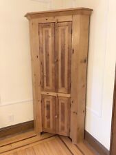 corner vintage pine cabinet for sale  Cranford