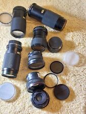 8 lotes de lentes y lentes zoom de varias marcas, 3 filtros, usados, sin probar segunda mano  Embacar hacia Mexico
