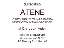 Audiolibro atene città usato  Trivignano Udinese