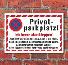 Schild parkverbot parken gebraucht kaufen  Bad Driburg