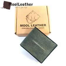 Men Wallet Stingray Leather genuine stingray skin Gray Color FREE SHIPPING for sale  Shipping to South Africa