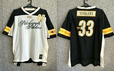 Camiseta deportiva vintage retro de los Pittsburgh Steelers de la NFL Reebok cosida para hombre talla XL segunda mano  Embacar hacia Mexico