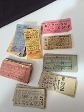 vintage bus tickets for sale  LEWES