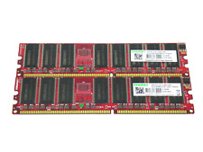 KINGMAX MPXC22F-D8KT4R 2x 512MB DDR1 DDR-400MHz não ECC comprar usado  Enviando para Brazil