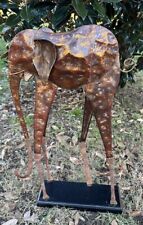 Elephant sculpture metal for sale  Chesapeake
