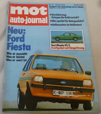 MOT 13/1976 Ford Fiesta, Opel Manta GT/E, Manta B, Lancia Gamma, używany na sprzedaż  Wysyłka do Poland