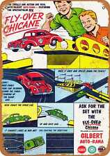 1964 A.C.Gilbert Auto-Rama Slot-Car Road Race Set Vintage Toy Memorabilia AD 