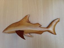 Wooden shark teak for sale  FERNDOWN