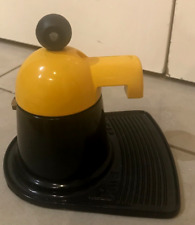 VINTAGE ATOMIC ERA ITALY YELLOW & BLACK EXPRESSO STOVE TOP COFFEE PERCULATOR for sale  Shipping to South Africa