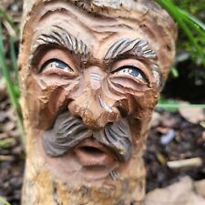 green man carving for sale  SWANSEA