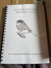Canary breeding log for sale  NORWICH