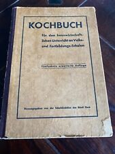 Antikes kochbuch 1932 gebraucht kaufen  Weststadt