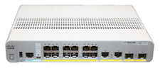 Conmutador Cisco Catalyst WS-C3560CX-12TC-S, 12 puertos 10/100/1000 capa 3 segunda mano  Embacar hacia Argentina