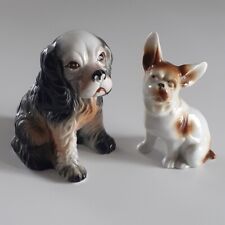 Ceramic dog figurines for sale  DEVIZES