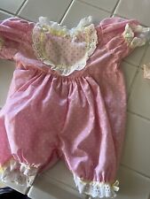 Vintage  Baby Doll Outfit 1 piece Pink for sale  Anaheim