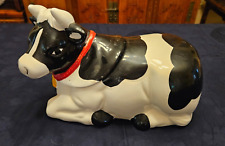 VINTAGE Amc Nyny Cow Cookie Jar BATTERY OPERATED OPEN LID & MOOS! WORKS! for sale  Shipping to South Africa