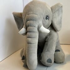 buba elefante pelúcia cinza valor olhos bordados 11” sentado comprar usado  Enviando para Brazil