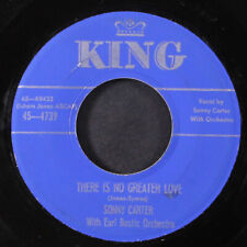 SONNY CARTER & GROUP: não há amor maior / oh baby KING 7" Single 45 RPM comprar usado  Enviando para Brazil