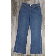 Jeans Levi Strauss & Co 512 Feminino Tamanho 8 Curto Perfeitamente Emagrecedor Bootcut Studs comprar usado  Enviando para Brazil