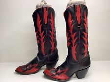 black cowboy boots 6 5 for sale  Pompano Beach