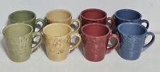 Signature Home Grown Riviera Van Beers Coffee Mugs Set Of 8 Various Colors for sale  Shipping to South Africa