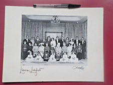 Signed wedding photograph for sale  RUGBY