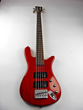 Baixo elétrico Warwick Rock Bass padrão vermelho 5 cordas 5 cordas Rockbass comprar usado  Enviando para Brazil