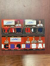 Used, Chris Bosh Topps Triple Threads Game Used Logo Patch Auto Lot Jersey Numbered SP for sale  Shipping to South Africa