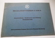 Kraftheber a230a anleitung gebraucht kaufen  Recke