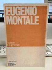 Eugenio montale tutte usato  Roma