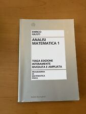 Libro analisi matematica usato  Pistoia