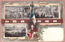 Cartolina commemorativa brigat usato  Genova